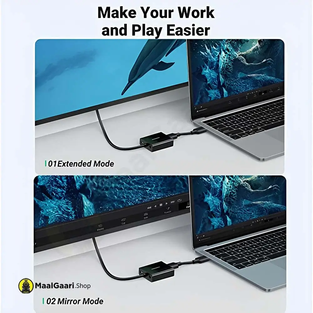 Make Your Work Easier Ugreen Vga To Hdmi Adapter 50945 - MaalGaari.Shop