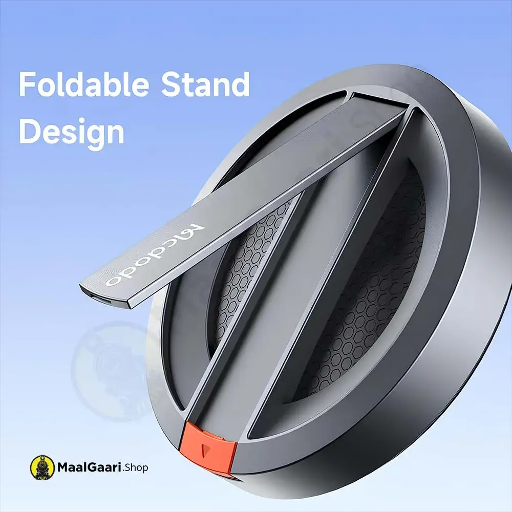 Foldable Stand Mcdodo Ch 5500 15w Magnetic Wireless Charger With Foldable Stand Black - MaalGaari.Shop