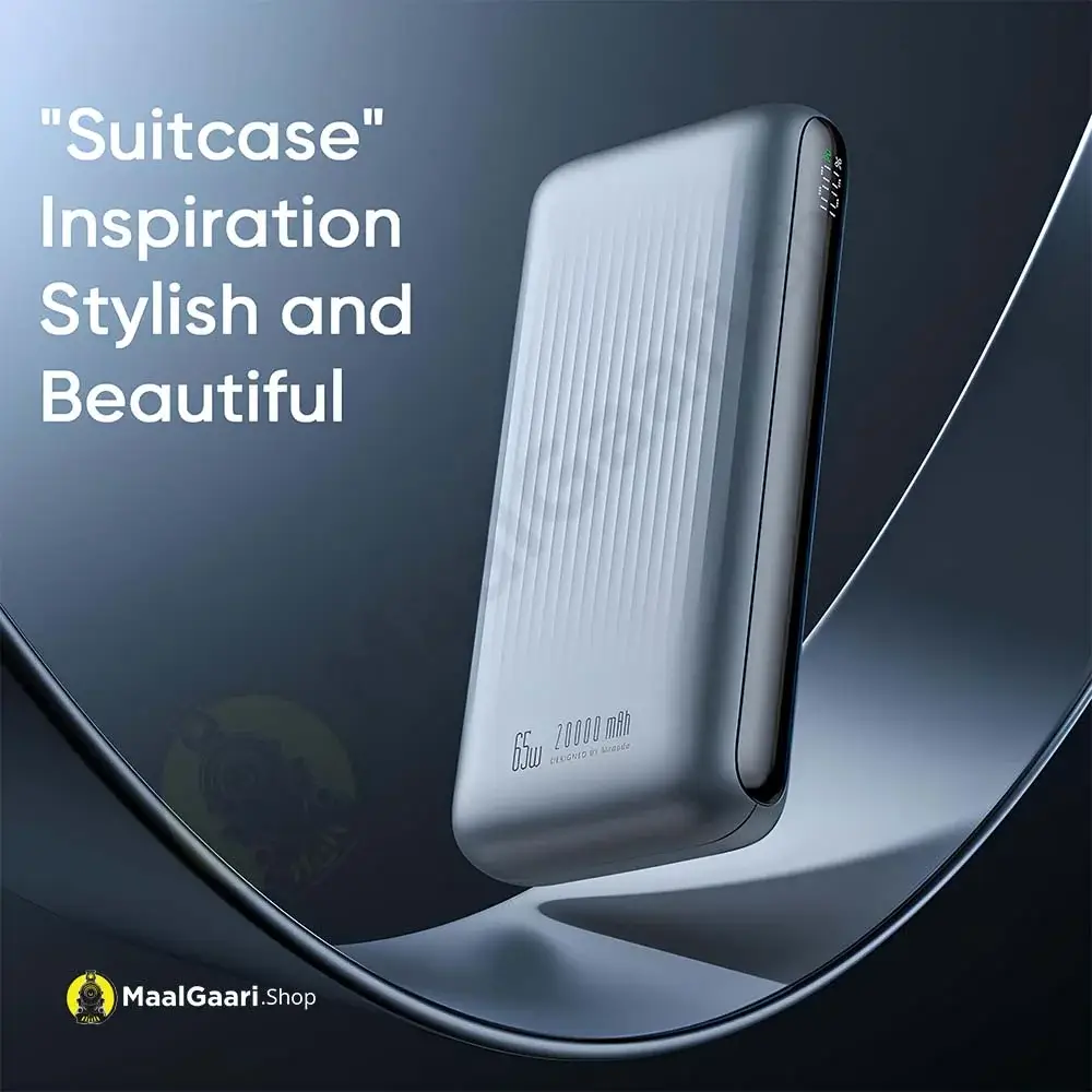 Suitcase Inspiration Stylish And Beautiful Mcdodo 65 Watts 20000mah Power Bank - MaalGaari.Shop