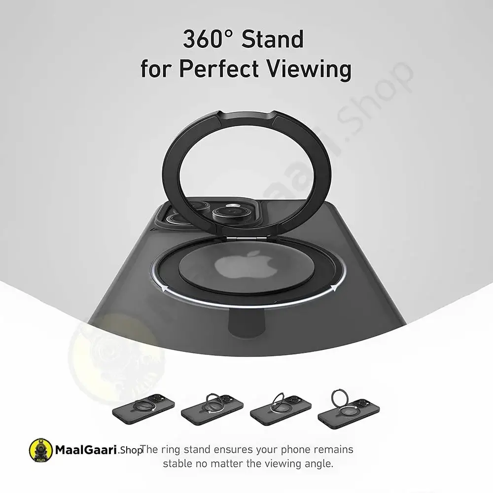 360 Degree Stand For Perfect Viewing Anker Iphone 15 15 Pro And 15 Plus Cover - MaalGaari.Shop