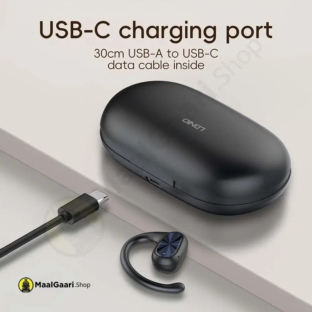 Usb C Charging Port Ldnio T07 Wireless Steroe Earbuds - MaalGaari.Shop