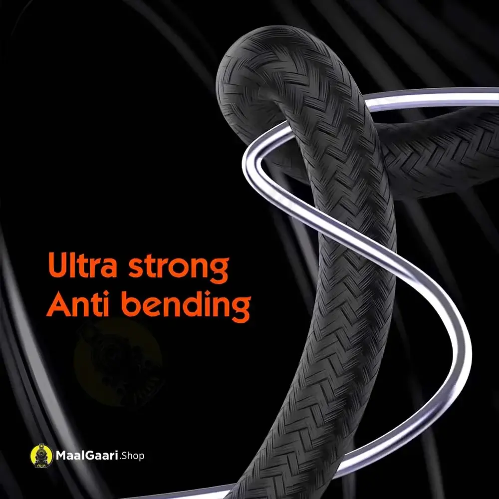 Ultra Strong And Anti Bending Ldnio Lc 6331c Type C To Type C 100 Watts Charging Cable - MaalGaari.Shop