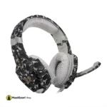 Onikuma G9600 Side View Camouflage Grey Gaming Headset With Noise Cancelling - MaalGaari.Shop