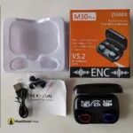 What's Inside Box Damix M30 Pro Earbuds - MaalGaari.Shop