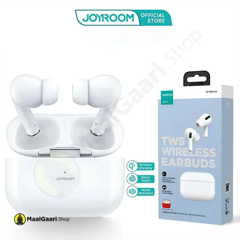 With Box Joyroom Pro Airpods - MaalGaari.Shop