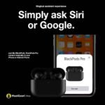 Apple Airpods Pro Black With Auto Connect Or Hey Siri - MaalGaari.Shop