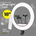 18 Inches Ring Light F 450 Ring Light 18 inch Wireless Remote And Touch Control With 7Ft Light Stand - MaalGaari.Shop