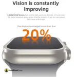 2023 HW8 Ultra Max Smart Watch Series 8 49mm Case with 2 lock NFC Big Screen 9 - MaalGaari.Shop
