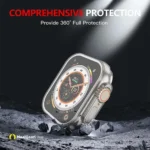 360 Degree Protection Ultra Watch Jelly Transparent Case - MaalGaari.Shop