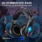 3D Surround Bass Onikuma k16 Gaming Headphone RGB Lights for PC and Laptop - MaalGaari.Shop
