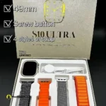 4 Straps S10 Ultra Smart Watch 4 Straps - MaalGaari.Shop