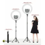 Adjustable Length M22 Ring Light Selfie Soft LED - MaalGaari.Shop