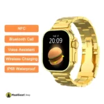 Advanded Features V9 Ultra Max Smart Watch Gold Edition - MaalGaari.Shop