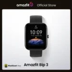 Amazfit Bip 3 Smartwatch Series 7 with Heart Rate Sensor Fitness Tracker IP68 front view - MaalGaari.Shop