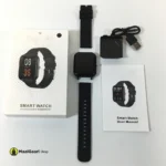 Amazfit Bip 3 Smartwatch Series 7 with Heart Rate Sensor Fitness Tracker IP68 inside box watch charger straps an a user manual - MaalGaari.Shop