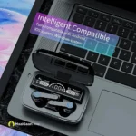 Android iPhone connection M19 Wireless earbuds 9D Stereo Waterproof Charging Box transformed - MaalGaari.Shop