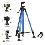 Applicable For Both Mobile And Camera 3366 Tripod Stand Universal 50 Inches - MaalGaari.Shop