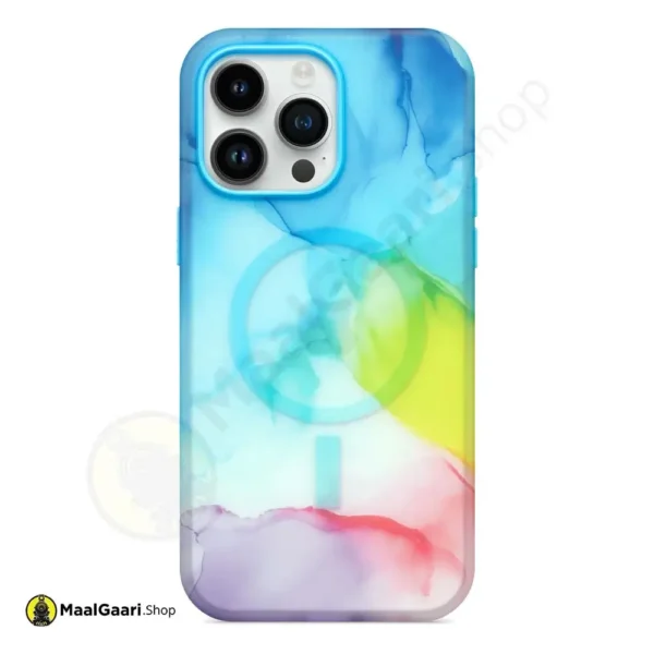 Back Side iPhone 14 Multicolor OtterBox Figura MagSafe Case 2