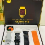 Beaitiful Look Ultra Y16 Smart Watch With 4 Straps - MaalGaari.Shop