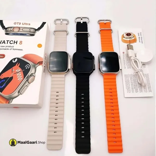 Beautiful Colors GT9 Ultra Smart Watch - MaalGaari.Shop