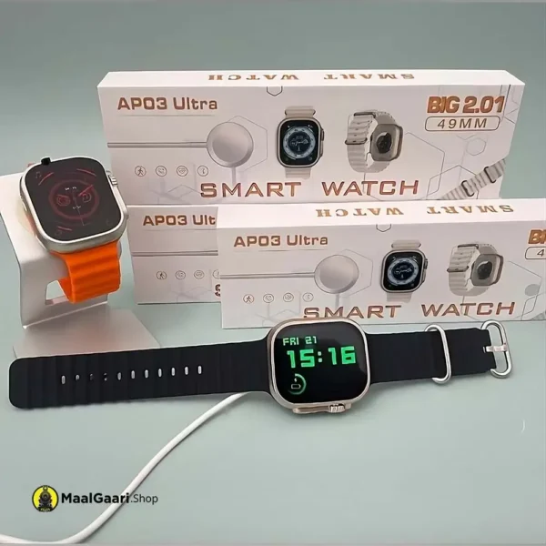 Beautiful Design AP03 Ultra Smart Watch - MaalGaari.Shop