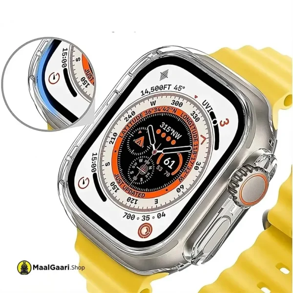 Beautiful Ultra Watch Jelly Transparent Case - MaalGaari.Shop