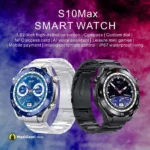 Beautiful Watches S10 Max Smart Watch Round Dial With 2 Straps - MaalGaari.Shop