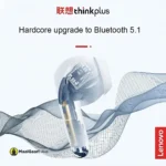 Best Bluetooth Chip Lenovo ThinkPlus LP40 Pro Bluetooth 5.1 Noise Reduction Earbuds - MaalGaari.Shop