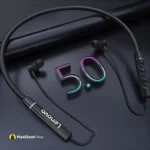 Best Bluetooth Setup Lenovo QE03 Handsfree Neckband Bluetooth Headset IPx5 Water Resistant Flexible - MaalGaari.Shop