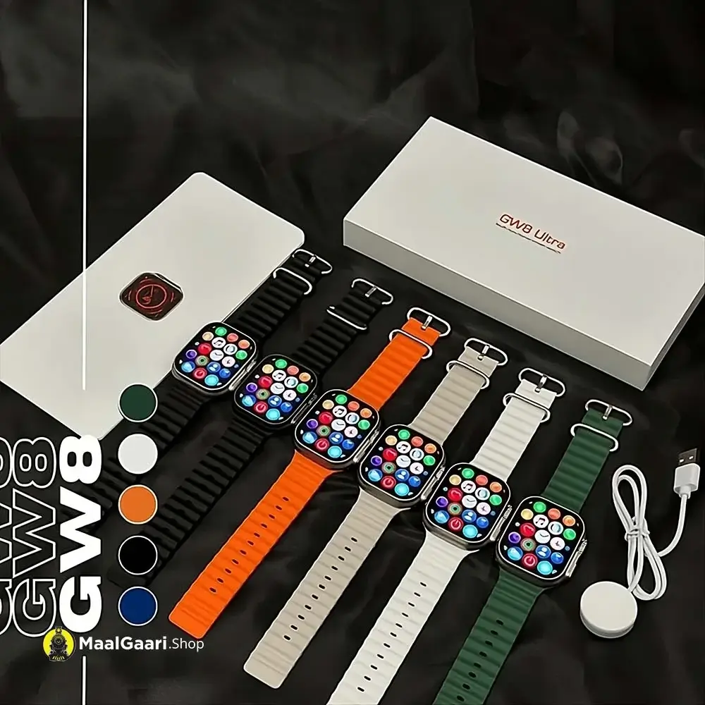 Box GW8 Ultra Smart Watch - MaalGaari.Shop