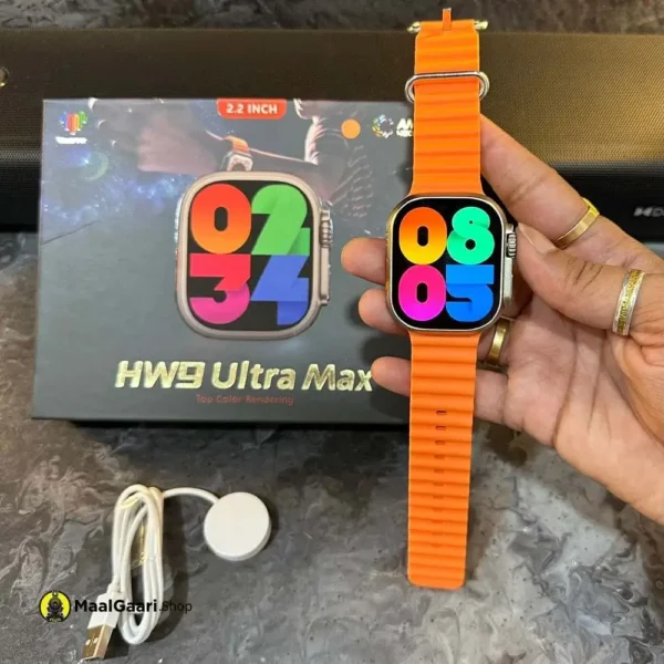 Box HW9 Ultra Max Smart Watch - MaalGaari.Shop