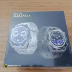 Box S10 Max Smart Watch Round Dial With 2 Straps - MaalGaari.Shop