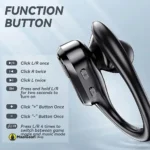 Button Functions Lenovo XT80 Bluetooth 5.3 Wireless Earphones with Mic Button Noise Reduction - MaalGaari.Shop