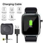 Charging Cable Square boxed Magnetic USB Charging Cable Adapter Smart Watch Charger - MaalGaari.Shop