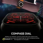 Compass Dial TM68 Ultra Smart Watch - MaalGaari.Shop