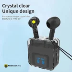 Crystal Clear Design D35 True Wireless Earbuds - MaalGaari.Shop