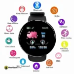 D11 Smartwatch with multiple health benefits - MaalGaari.Shop
