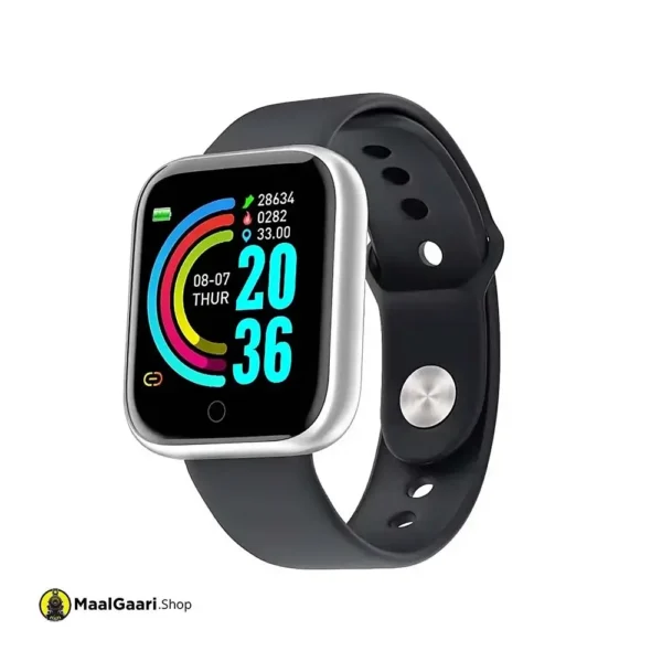 D20 Smartwatch health watch with Multiple colors Big Screen Display - MaalGaari.Shop