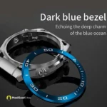 Dark Blue Bazel Sk4 Ultimate Smart watch - MaalGaari.Shop