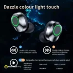 Dazzle Color Light Touch YD05 True Wireless Earbuds - MaalGaari.Shop