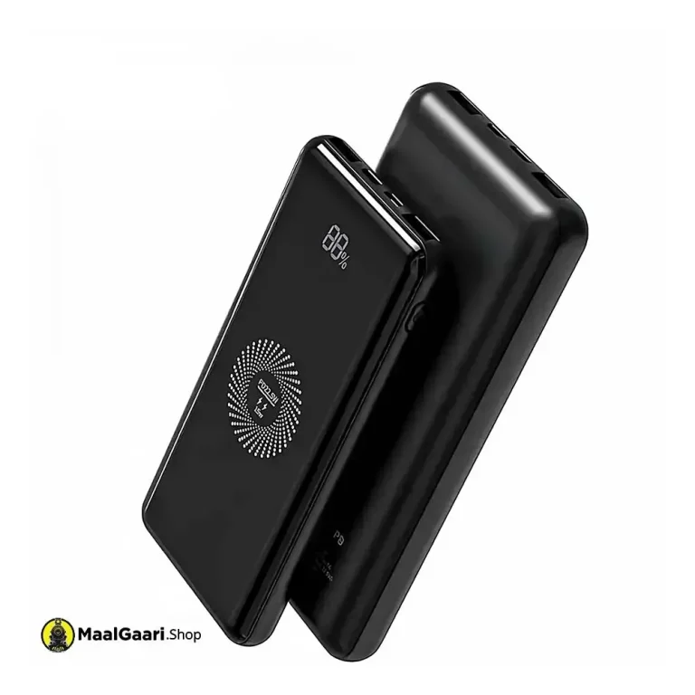 Digital Screen KP WP 15 10000mAh Wireless Power Bank - MaalGaari.Shop