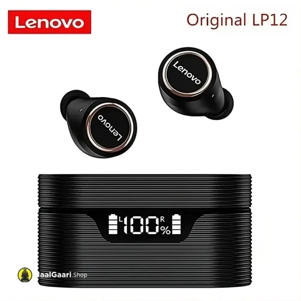 Eye Catching Design Lenovo LP12 Wireless Bluetooth Earbuds - MaalGaari.Shop