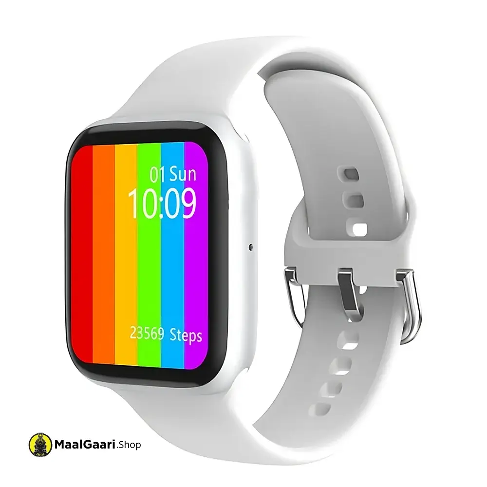 FK 88 Pro Smartwatch 1.78 inch Bluetooth Sports Track with white color - MaalGaari.Shop