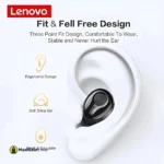 Fit And Fell Free Design Lenovo HT 18 True Wireless Stereo Earbuds - MaalGaari.Shop