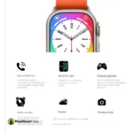 GS8 Ultra Smartwatch Series 8 Uncountable Features - MaalGaari.Shop