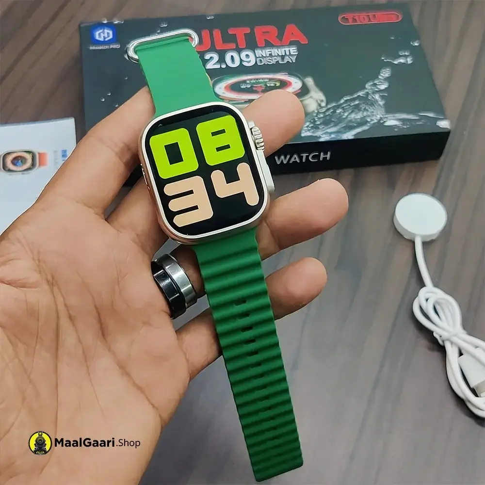 Hd Display T10 Ultra Smart Watch - Maalgaari.shop