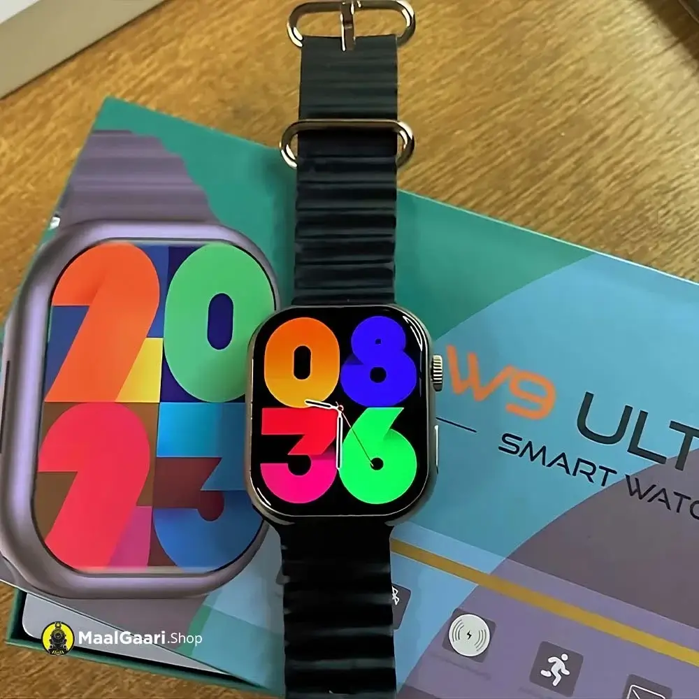 Hd Display W9 Ultra Smart Watch - MaalGaari.Shop