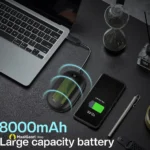 High Battery Capacity King Power KP WH 1 One 8000 mAH Power Bank 2A Splash Proof with USB Charging - MaalGaari.Shop