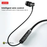 Intelligent Wire Control Lenovo XE05 Handsfree Neckband Bluetooth Headset IPx5 Water Resistant Flexible - MaalGaari.Shop