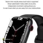 K17 Pro Max Smartwatch with Apple Logo Series 7 build in time mode - MaalGaari.Shop